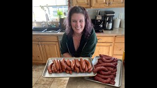 Homemade Sausage Part 1 Crafting Hungarian Sausage amp Kielbasa from Scratch 🌭👨‍🍳 [upl. by Enirhtak]