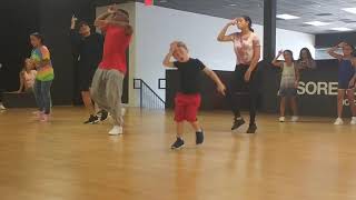 Hip hop dance class Shrek song All Star Smashmouth September 2019 [upl. by Ahsirtak682]