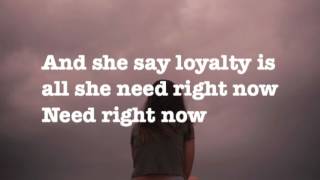 Phora • Loyalty Lyrics [upl. by Nauqel]