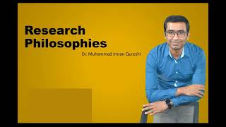 Understanding Ontology Epistemology and Research Philosophies Clear Audio [upl. by Lekim]