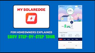 My SolarEdge monitoring App Explained Understanding My SolarEdge App For Homeowners [upl. by Cower327]