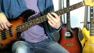 The Allman Brothers  Ramblin Man  Bass Cover [upl. by Annaor361]