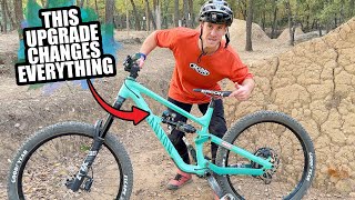 THIS SIMPLE MOUNTAIN BIKE UPGRADE WILL IMPROVE YOUR RIDING SKILLS [upl. by Ellehcam956]