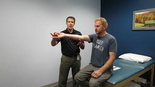 Cubital Tunnel Syndrome Evaluation with Paul Marquis PT [upl. by Sharl]