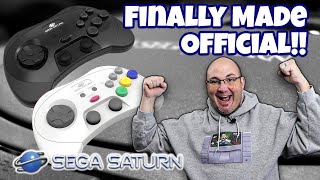 Theyre REAL Retrobit Saturn Wireless Pro Controller Announced [upl. by Lorain]