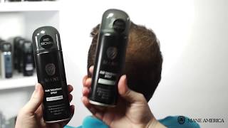 Mane America Hair Thickening spray Step By Step Guide [upl. by Inalial]