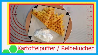 Moderne fettarme Reibekuchen  Kartoffelpuffer selber machen  Kochkurs 8K  4320p [upl. by Adnaluoy]