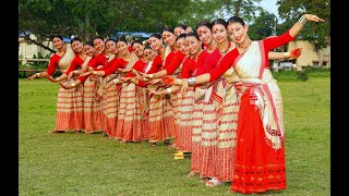 Jeng Bihu dance Basanta utsav 2023 ONGC [upl. by Cruz]