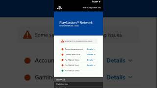 PlayStation servers down For 3 hrs [upl. by Aihsital504]