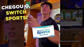 NINTENDO SWITCH SPORTS CHEGOU A continuação do lendário Wii Sports [upl. by Haskins]