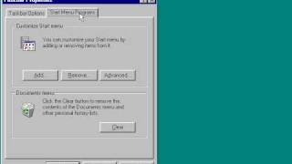 Windows 98 Second Edition Has a Secret Menu  Deskbar [upl. by Nywles980]