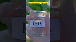 Oxides peroxide and superoxide  Oxidation number of oxygen  short viral facts jee neet [upl. by Mari]