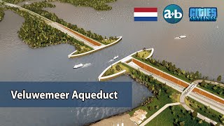 Veluwemeer Aqueduct  Cities Skylines Netherlands [upl. by Karly]