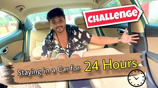 Staying in a Car for 24 Hours Challenge   The Confused Box [upl. by Tommie]