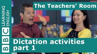 The Teachers Room Dictation activities part 1 [upl. by Michi]