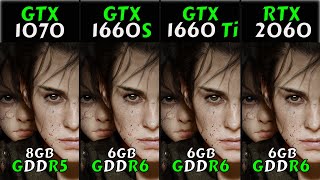 GTX 1070 vs GTX 1660 Super vs GTX 1660 ti vs RTX 2060  TEST IN 2023🔥 [upl. by Adiahs]