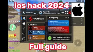 Roblox ios hack full guide working 2024 [upl. by Iggie339]