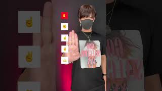 【TikTok challenge】dance tutorial TAKAHARU emoji shorts finger TAKAHARUchannel [upl. by Akkinahs]