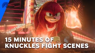 Knuckles  Every Fight Scene  Paramount [upl. by Rayna121]