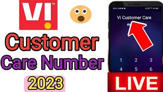 Vi Customer Care Se Call Kaise Lagaye  vi customer care number 2023 [upl. by Naujek]