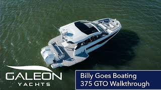 Thrilling Galeon 375 GTO Ft Lauderdale Boat Show 2023 for Silver Seas Yachts Seattle [upl. by Andriana]