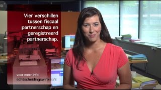 Vier verschillen tussen fiscaal partnerschap en geregistreerd partnerschap [upl. by Eugenie564]