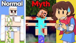 I Remade Minecraft Mobs into SCARY MYTHS [upl. by Tildy]