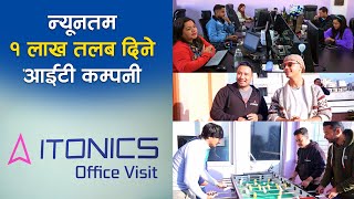 ITONICS Office Visit  न्यूनतम १ लाख तलब दिने आईटी कम्पनी  ITONICS Work Culture [upl. by Nivar]