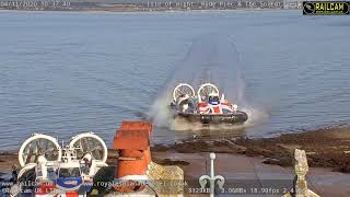 Railcam Solent Scenic Camera Preview  Wight Link Ferry and Catamaran amp Hovertravel Hovercraft [upl. by Audres]