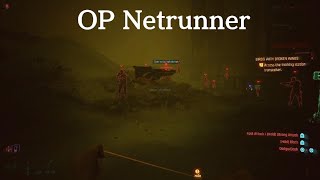 Cyberpunk 2077 Netrunner Gameplay [upl. by Camp522]