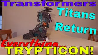 Transformers TR Trypticon Overview Comparisons and Ultimate Bases  GotBot True Review NUMBER 300 [upl. by Ecyal]