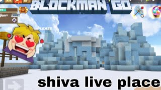 Shiva live place Blockman go sky block [upl. by Soren844]