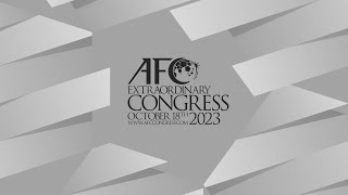 AFC Extraordinary Congress 2023  EN [upl. by Eeresid]