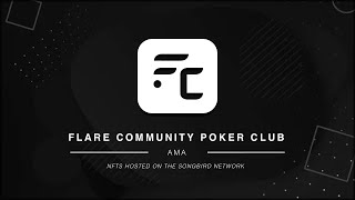 Flare Community Poker Club  NFT Collection  AMA [upl. by Celik]