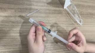 3ML Manual retractable syringe [upl. by Edobalo]