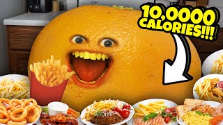 Annoying Orange  The 10000 Calorie Challenge [upl. by Stanfield]