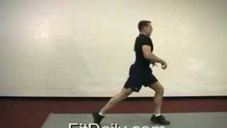 Alternating Lunge Jumps  Exercise Tips [upl. by Dorca]