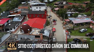 SITIO ECOTURÍSTICO CAÑON DEL COMBEIMA 4K 30 FPS IBAGUÉ DESDE EL AIRE [upl. by Kalasky]