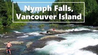 Nymph Falls Courtenay Vancouver Island British Columbia [upl. by Janella409]