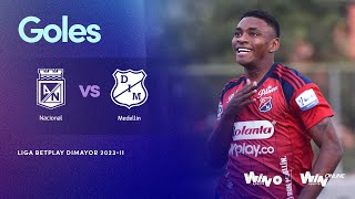 Nacional vs Medellín goles  Liga BetPlay Dimayor 20232  Cuadrangulares  Fecha 5 [upl. by Justin775]