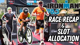 Ironman 703 Des Moines  Race Recap amp World Championship Slot Allocation [upl. by Cherish738]