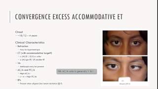 Convergence Excess ET Characteristics [upl. by Rukna]