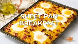 How to Make Sheet Pan Breakfast [upl. by Nauquf]