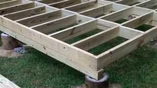 How To Build A Shed Floor [upl. by Nnyre]