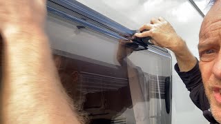 Fix a window leak in a caravan quickly [upl. by Lydon]