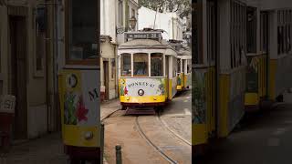 Os Famosos Elétricos de Lisboa lisboa elétrico cablecar portugal [upl. by Dulcea]