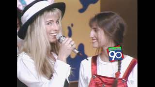 Jugate Conmigo 1991  Programa 7  Cris Morena presenta a su hija Romina Yan por primera vez en tv [upl. by Romelda]