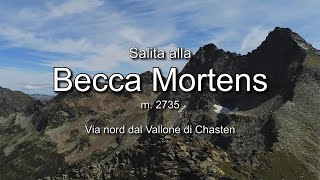 Challand StAnselme salita alla Becca Mortens via Vallone di Chasten  HD 1080 50p [upl. by Griffith]