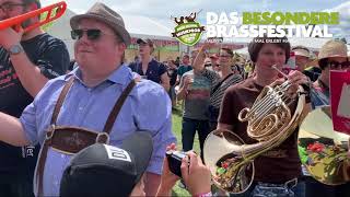 Böhmischer Traum mit dem Heeresmusikkorps Ulm  Gesamtspiel Musikprob Brassfestival 2019 [upl. by Marj982]