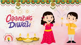 Poem on Diwali In English Nursery Rhymes Happy Diwali [upl. by Morty]